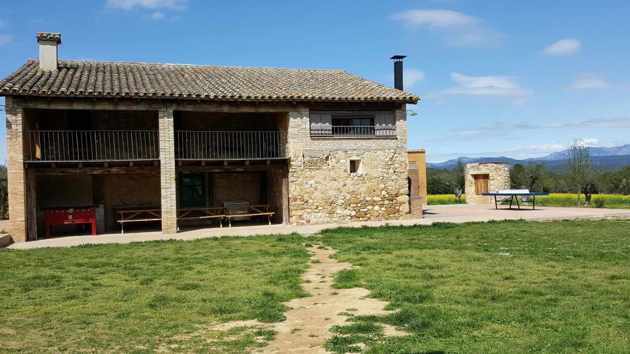 Masia Para Grupos Con Piscina Privada28 Pax Cabanelles 外观 照片